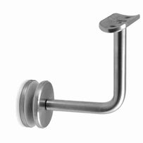 Ryðfrítt handrail festingarklefa fyrir stiga railing